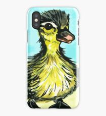 Cute baby duckling iPhone Case