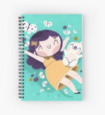 Free falling Spiral Notebook