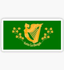 Erin Go Bragh Banner Sticker