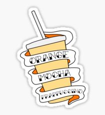 Pegatina Orange Mocha Frappuccino!