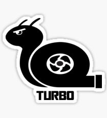 Turbo Snail Sticker