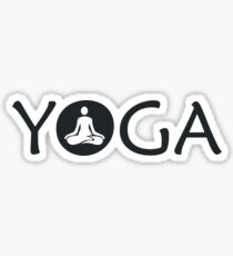 Yoga Meditate Sticker