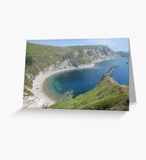 Lulworth Cove Greeting Card