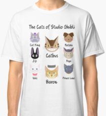 THE CATS OF STUDIO GHIBLI Classic T-Shirt