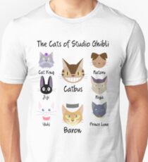 THE CATS OF STUDIO GHIBLI Unisex T-Shirt
