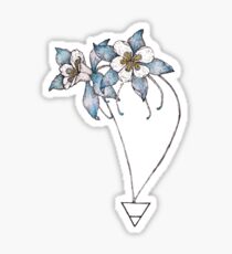 Earth Columbine Sticker