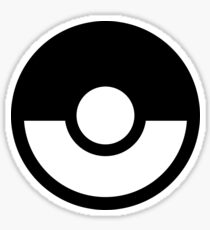 Pokémon Symbol - Super Smash Bros. (black) Sticker