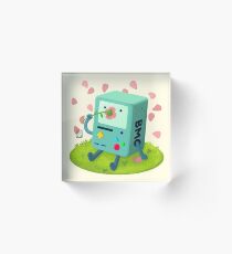 Flowers for BMO Acrylic Block