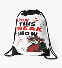 Freak Show Scene Out Shirt Power Clothes Flag Freakazoid Drawstring Bag