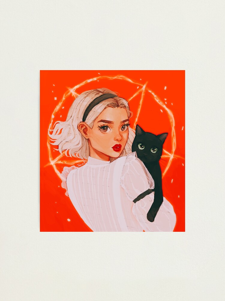 Alternate view of the teenage witch Photographic Print