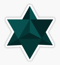 Star Tetrahedron Descent Sticker