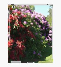 Illustrated Rhododendrons iPad Case/Skin