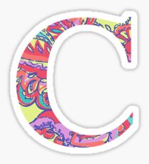 The Letter C - Lily Style Sticker