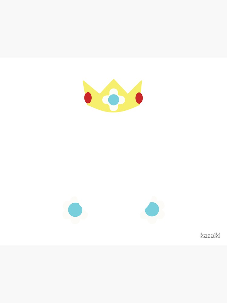 princess-daisy-crown-silhouette-sticker-by-kasaiki-redbubble