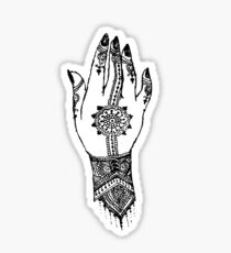 Hand der Zartheit. Von Ane Teruel. Sticker