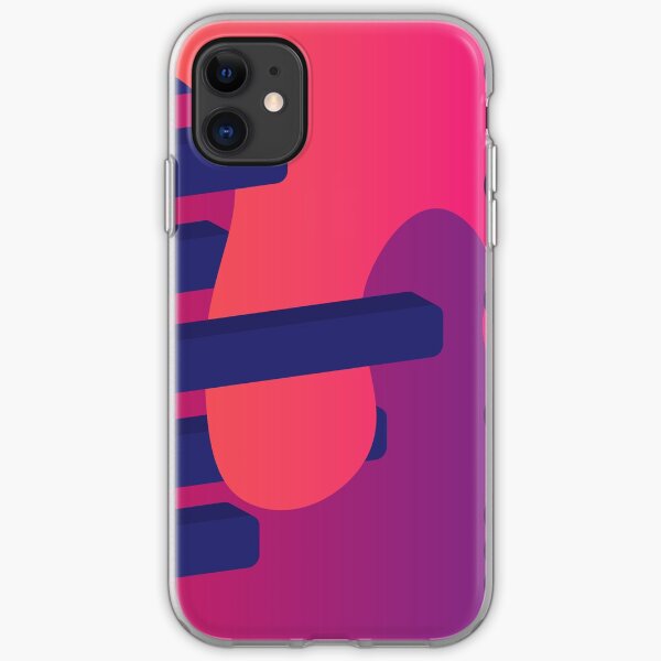 Purple Doughnut iPhone Soft Case