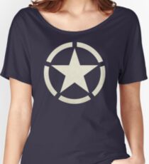 US Tanker Vintage Star Women's Relaxed Fit T-Shirt