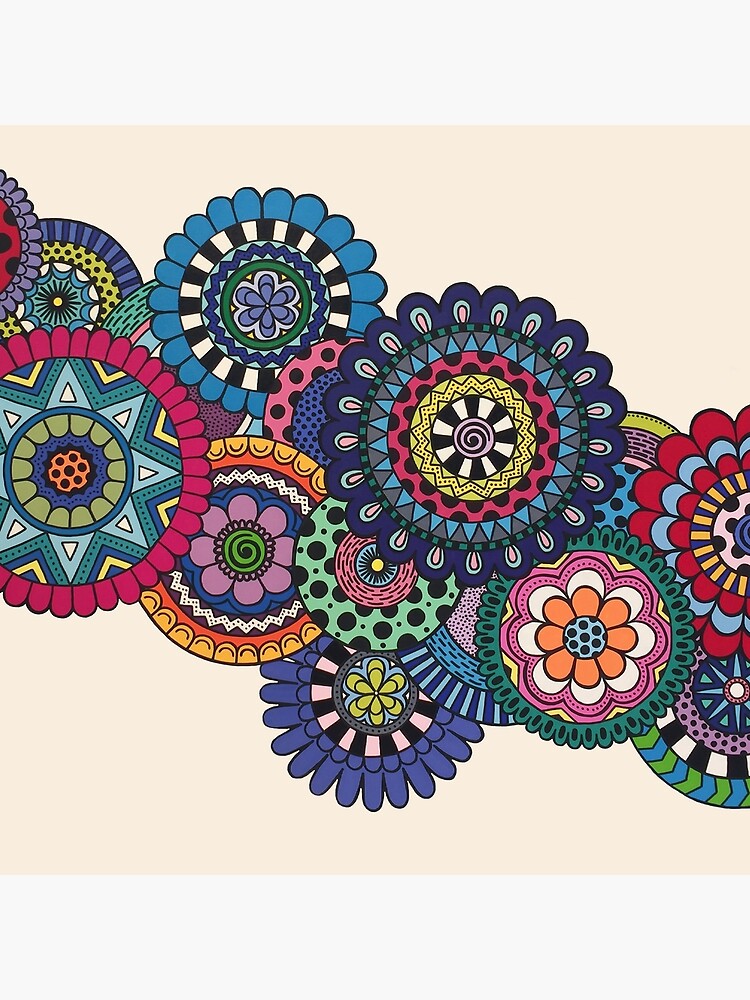 Mandalas On Ivory by designsbybethan