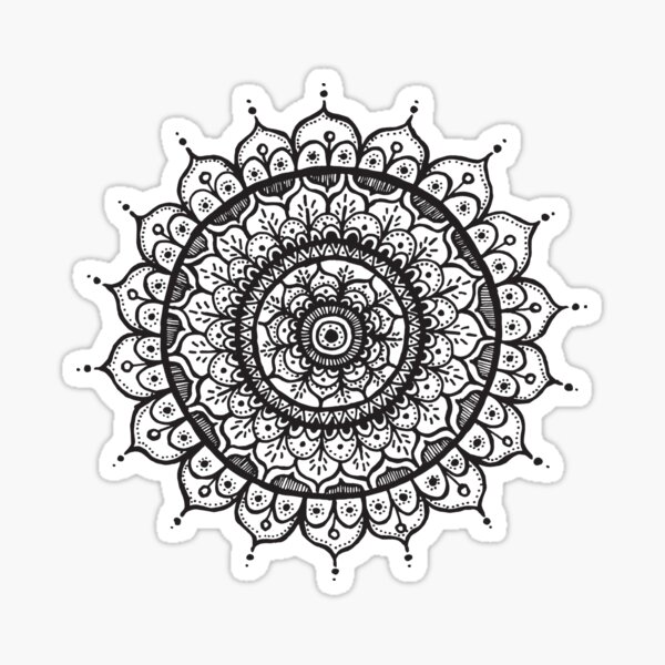 Henna Stickers | Redbubble