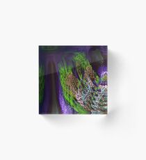 Mandelbulb Zoom Acrylic Block