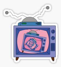 crazy tv simpsons Sticker