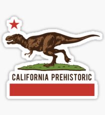California Prehistoric Sticker