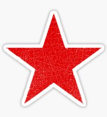 Vintage Look Russian Red Star Sticker