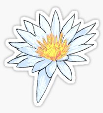 White Water Lily Sticker