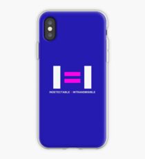 VIH INDETECTABLE = INTRANSMISIBLE HIV Stigma HIV Undetectable Equals HIV Untransmittable Spanish iPhone Case