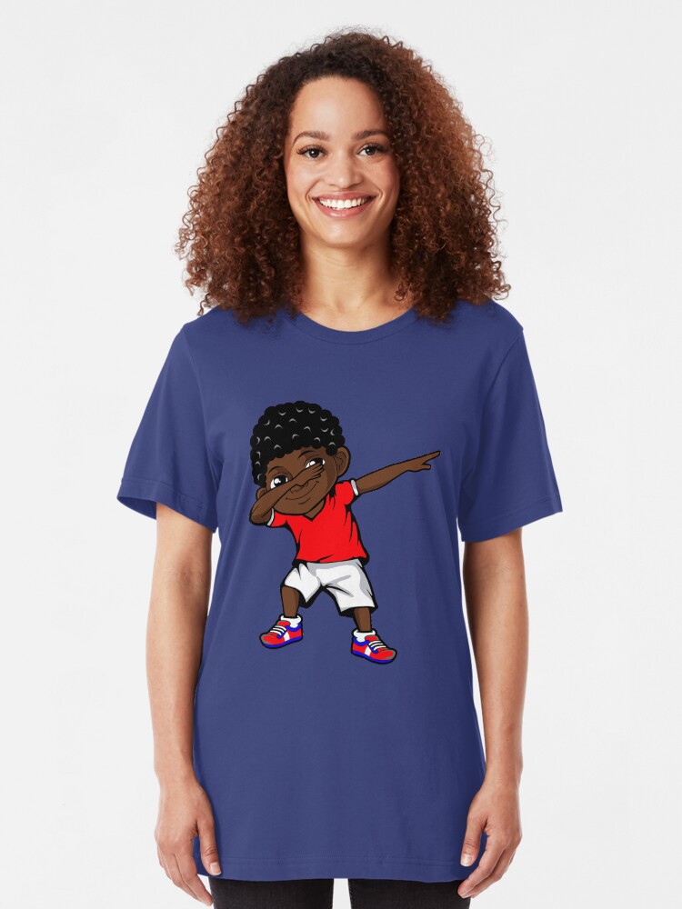 Dabbing Boy Dab Cool Cute Awesome Dance Kids Meme Red And White