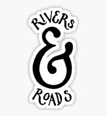 Pegatina Ríos y caminos