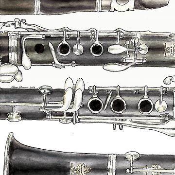 Artwork thumbnail, The Clarinet by elenasloman
