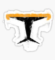 Minimalist Commander Cody Sticker