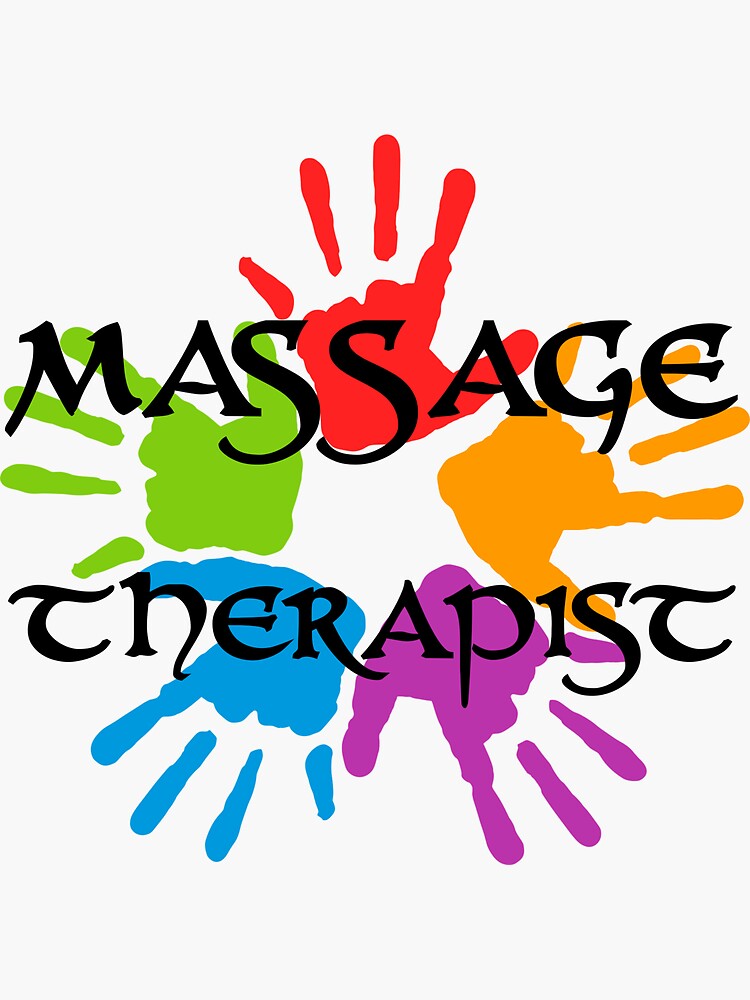 Massage Therapist Sticker By Evahhamilton Redbubble