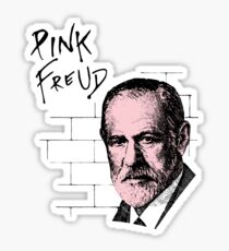 Pink Freud Sigmund Freud Sticker