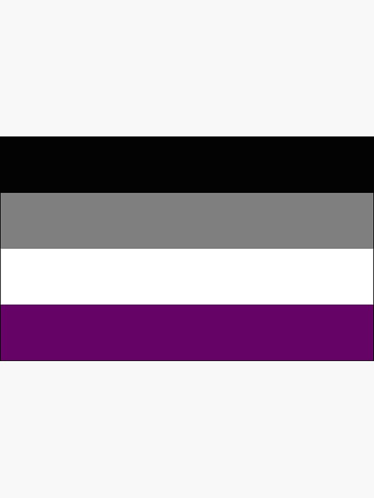 Asexual Pride Flag Sticker By Acanthic Redbubble