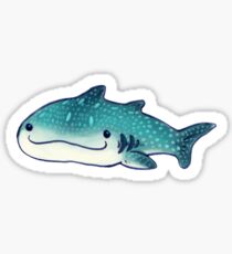 whale shark a nice friend Sticker