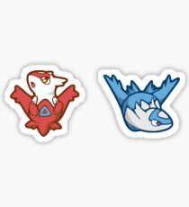 Pegatina Pokémon / Latios y Latias