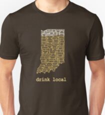 Drink Local - Indiana Beer Shirt Unisex T-Shirt