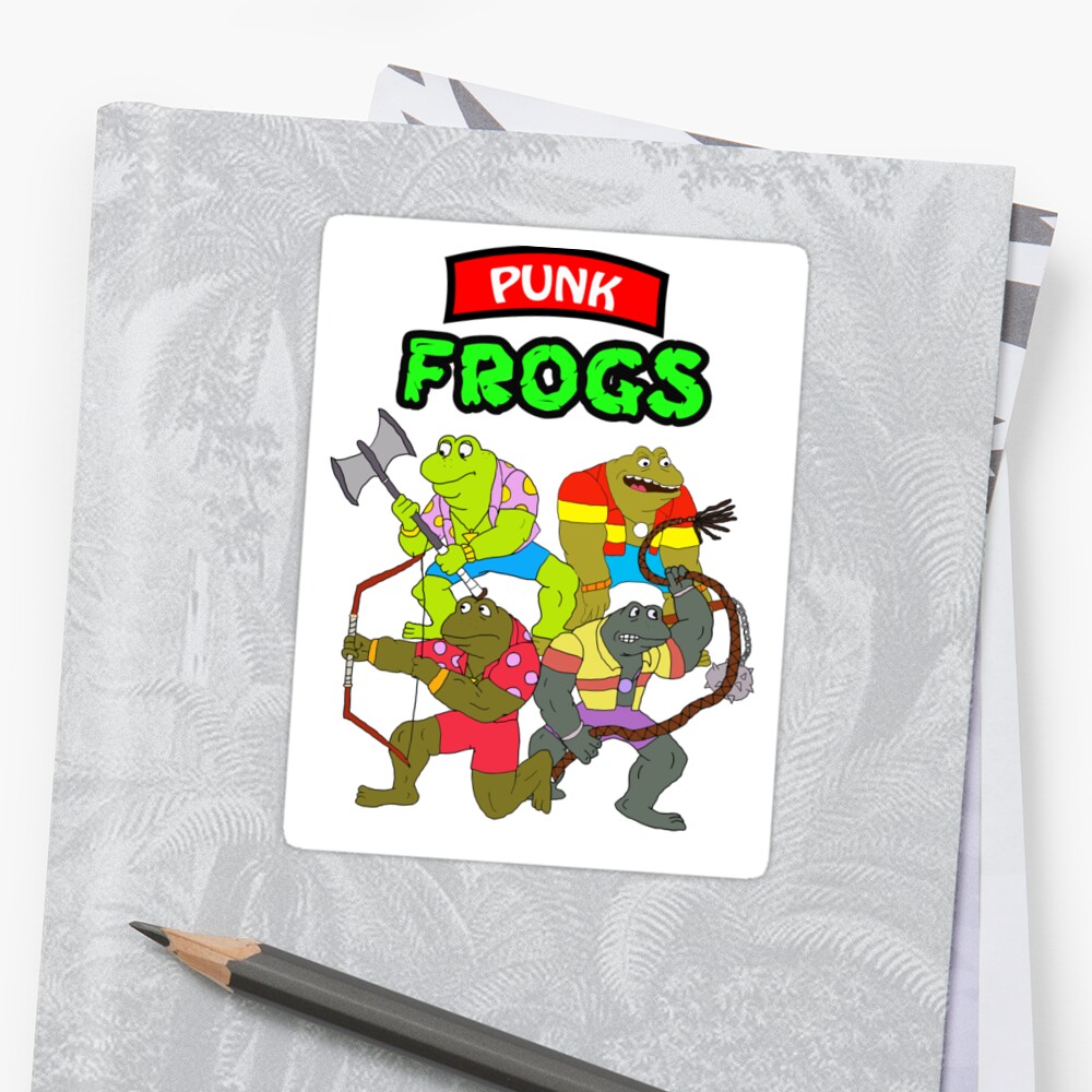 punk frogs toys