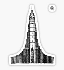 Hallgrimskirkja (Isländische Kathedrale) Sticker