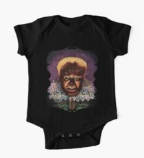 Viktorianisches Portrait der Renaissance - Wolfman Baby Body Kurzarm