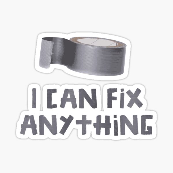 Duct Tape Stickers Redbubble