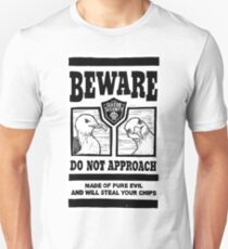 Beware the Evil Seagulls Unisex T-Shirt