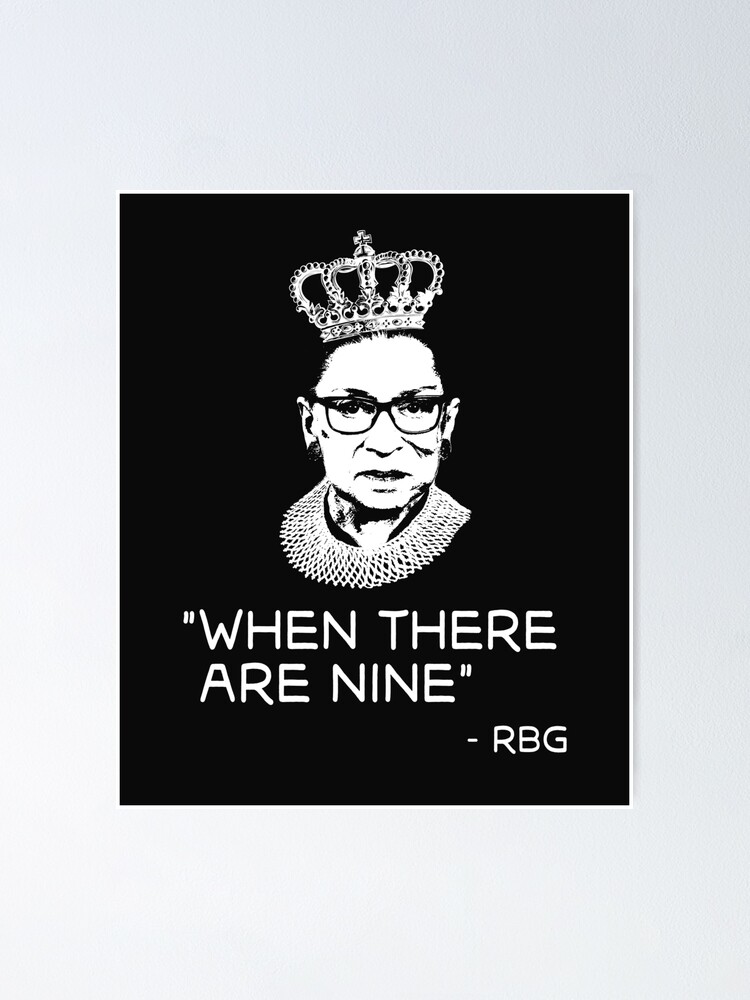 Alternate view of Copy of Notorious Ruth Bader Ginsburg (RBG) Poster
