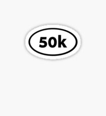 50K Oval Sticker