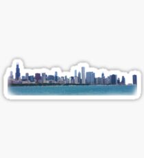 Pegatina Foto de Chicago Skyline