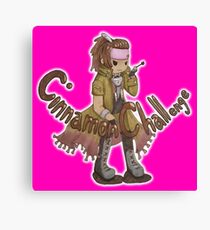 Cinnamon Challenge Canvas Print