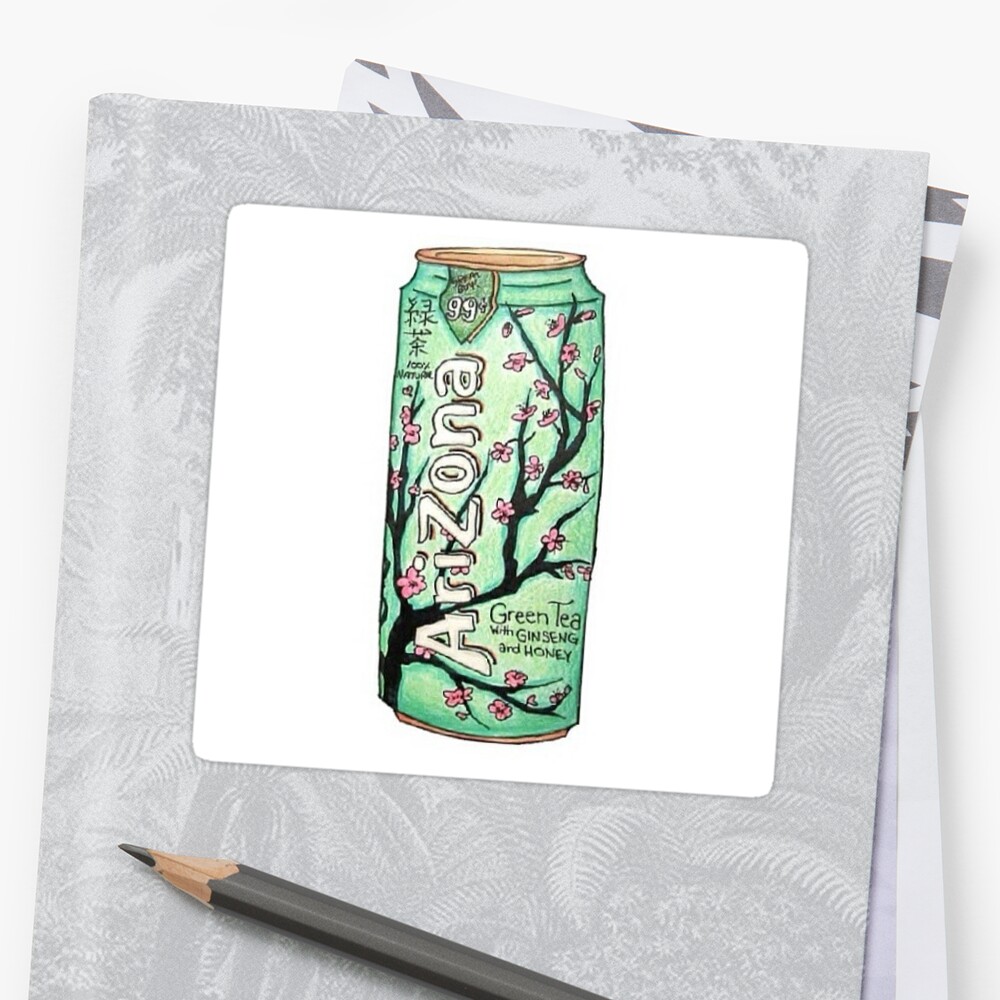 "arizona tea " Sticker by Goodlife1342 | Redbubble