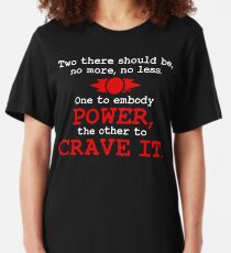 iincubii: Rule Of Two - Power, Crave It (White) Slim Fit T-Shirt